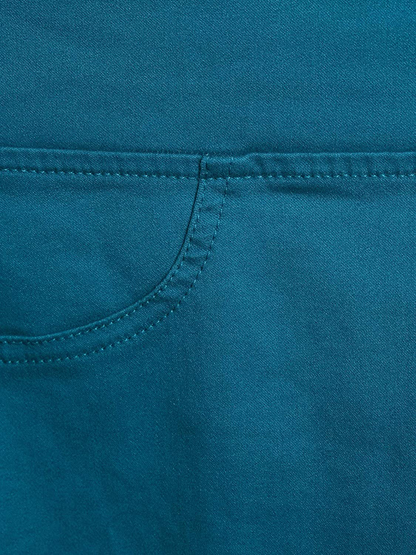 Terra & Sky Women's Plus Size Skinny Mid-Rise Jegging