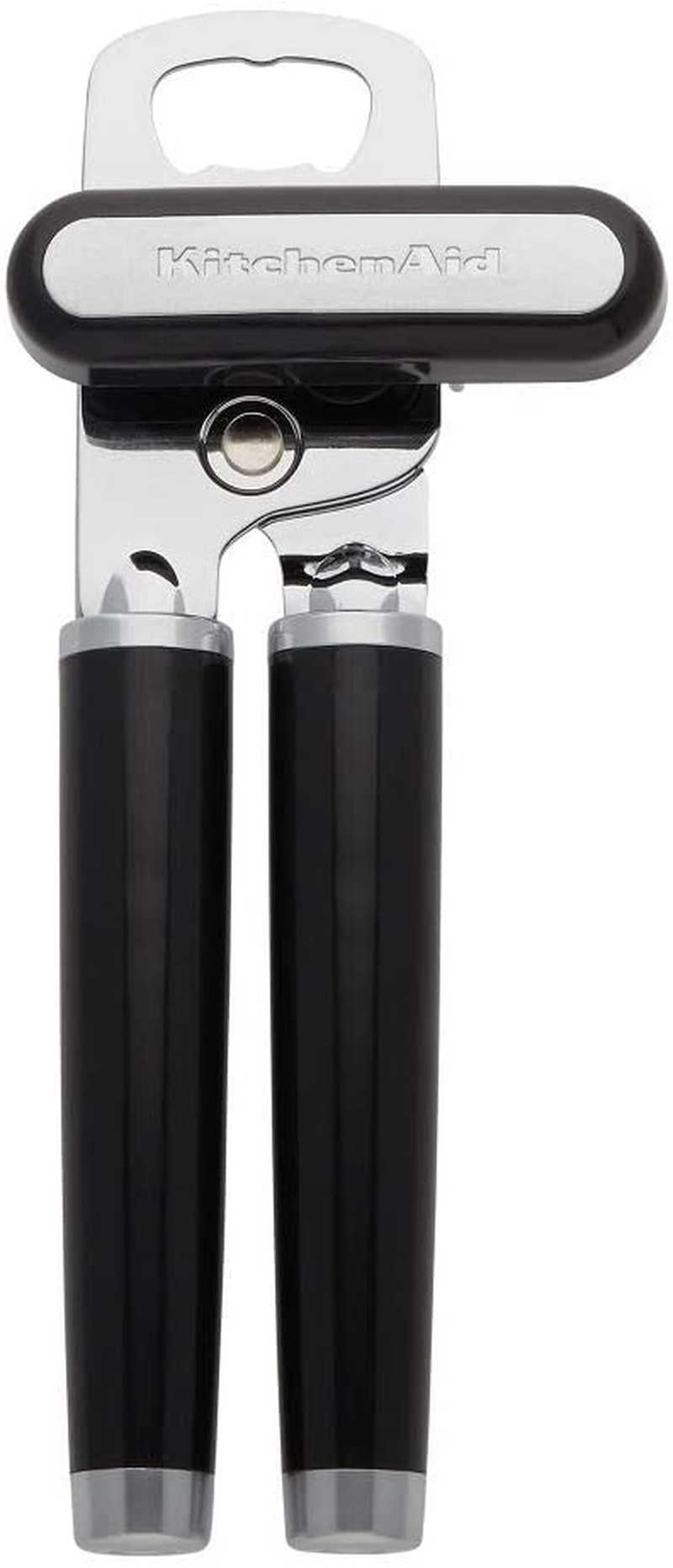 KitchenAid Classic Multifunction Can Opener / Bottle Opener, 8.34-Inch, Charcoal Gray