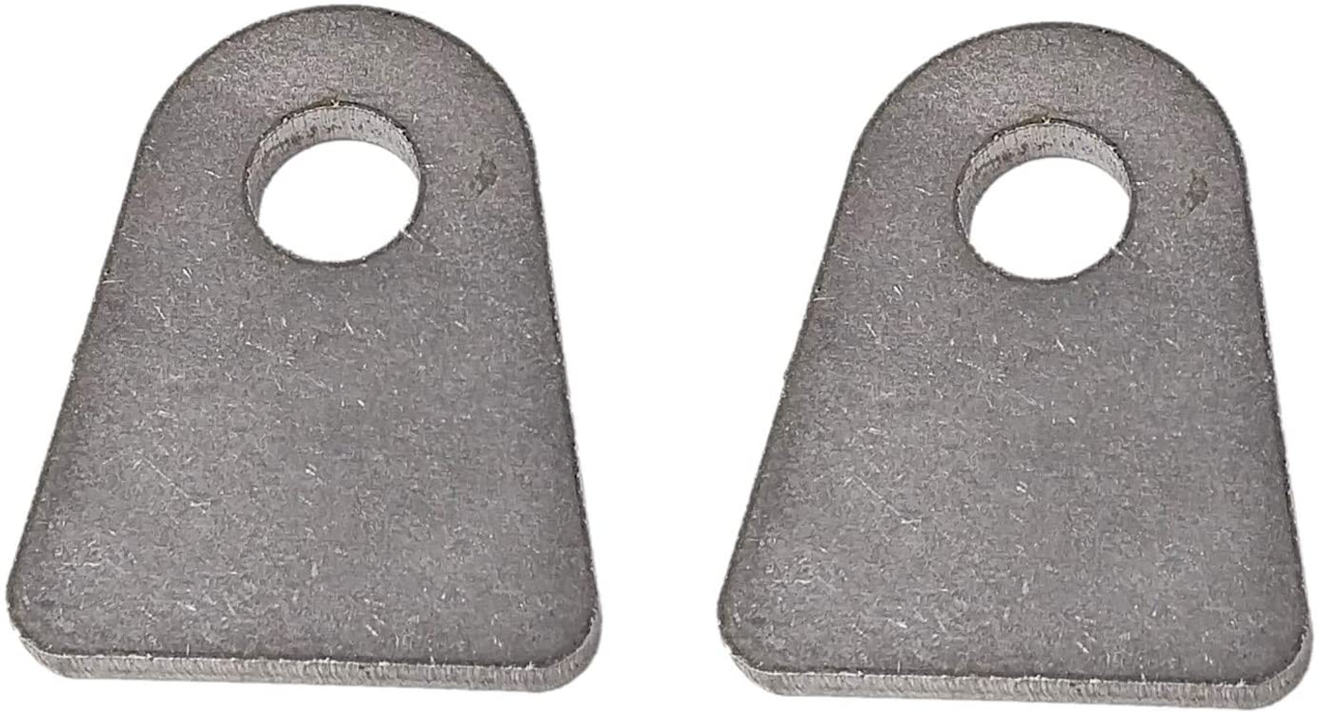 1.5" Flat Bottom shock tab, Pair (2)