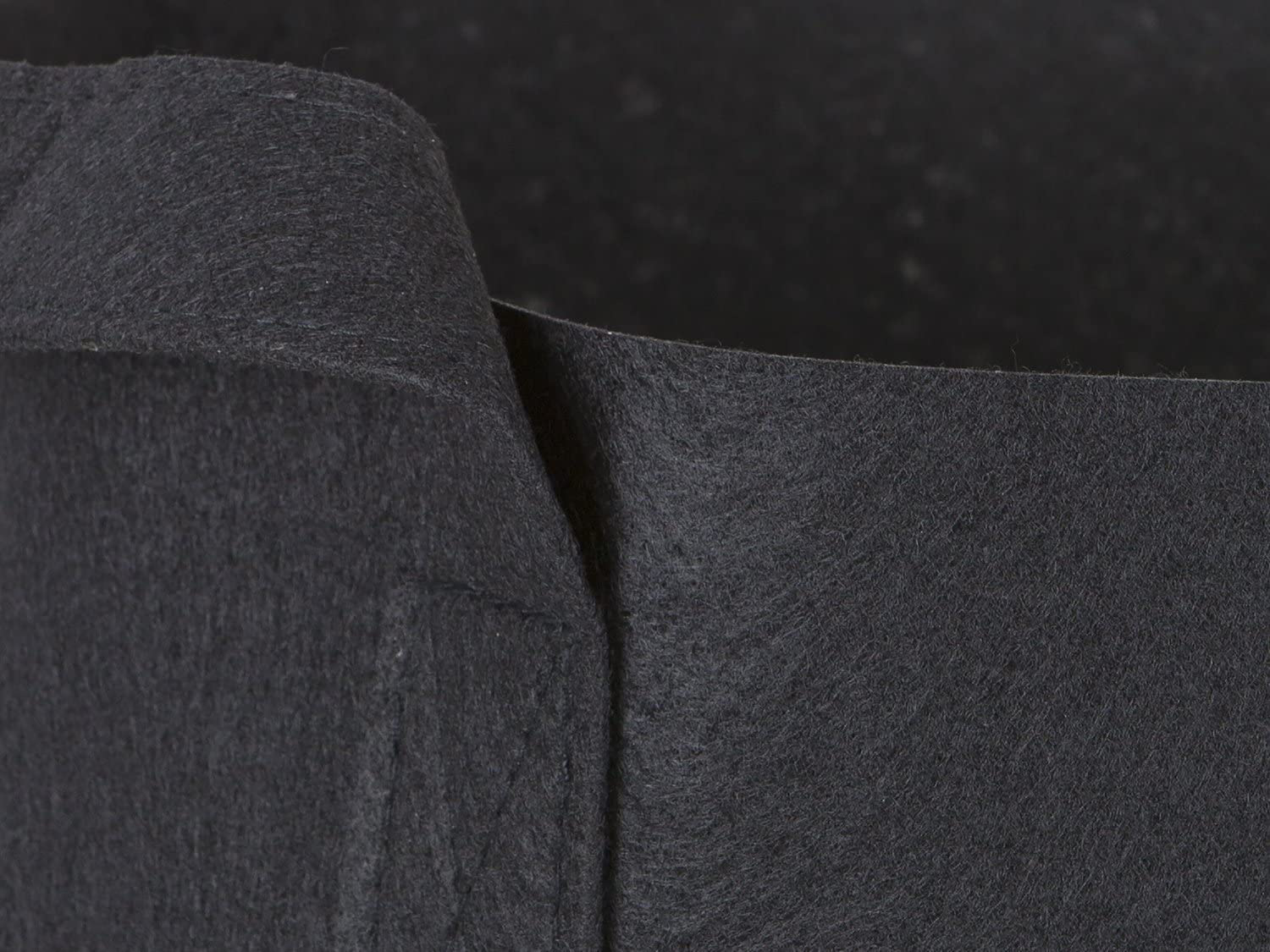 5-Pack Black Grow Bags Aeration Fabric Pots with Handles