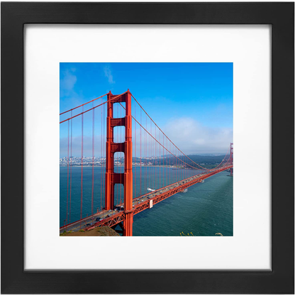 eletecpro 8.5x11 Diploma Certificate Frame, Picture Frame Made of Solid Wood and Tempered Glass with Mats - Display 5x7/6x8 With Mat and 8.5x11 Without Mat