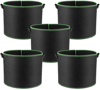 Plant Grow Bags Aeration Fabric Pots with Handles
