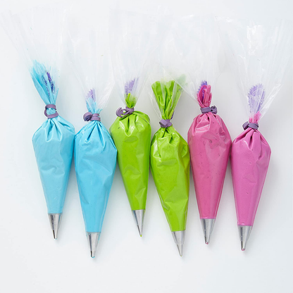 Wilton Icing Bag Ties, 12-Count - Rubber Icing Bag Ties