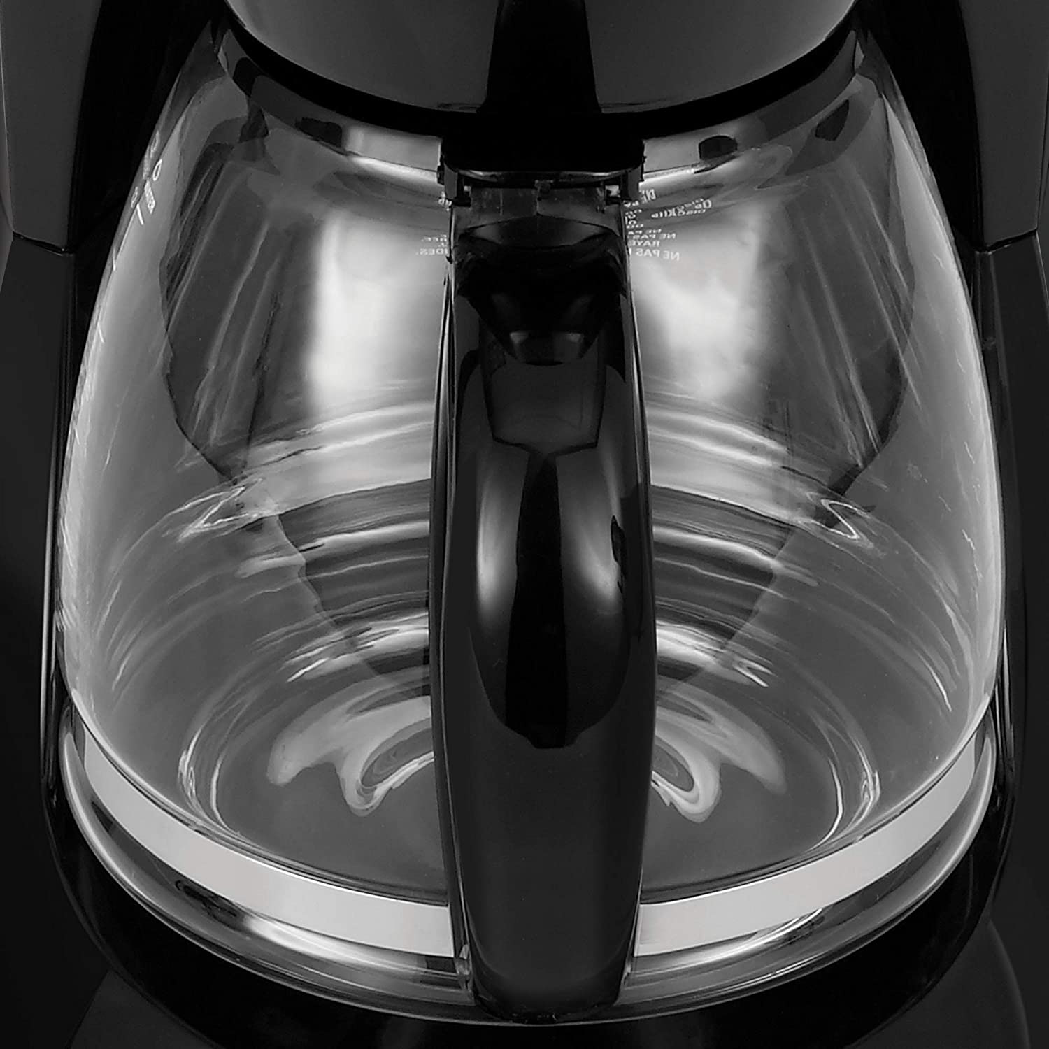 Black & Decker DCM100B 12-Cup Programmable Coffeemaker with Glass Carafe, Black
