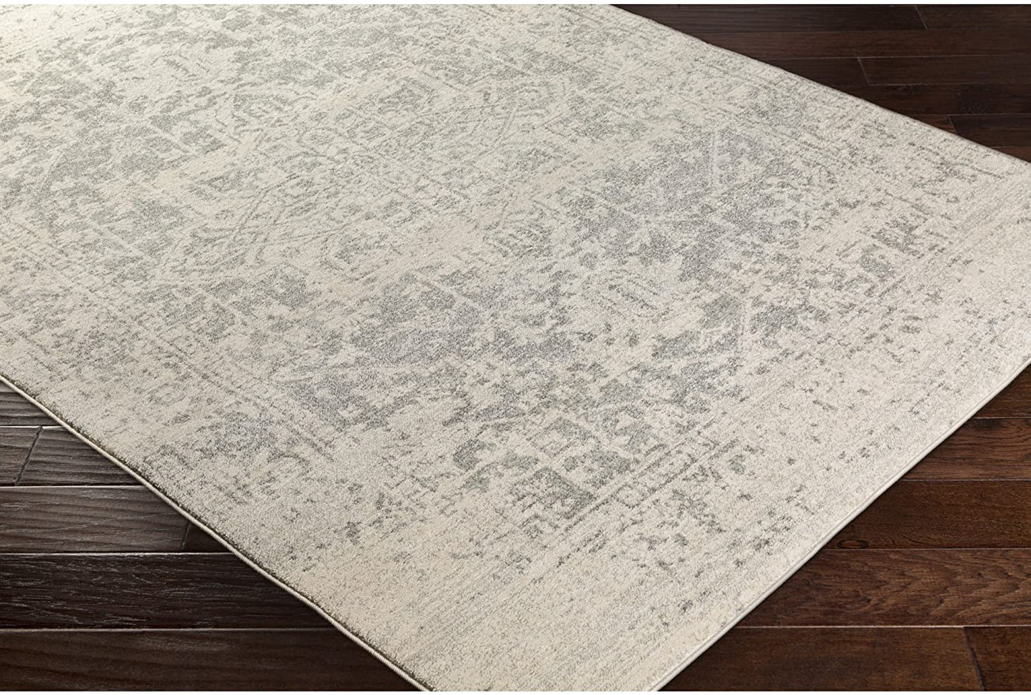 Janine Vintage Medallion Area Rug 2' x 3' Burnt Orange
