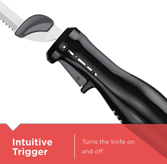 BLACK+DECKER 9-Inch Electric Carving Knife with Comfort Grip Handle