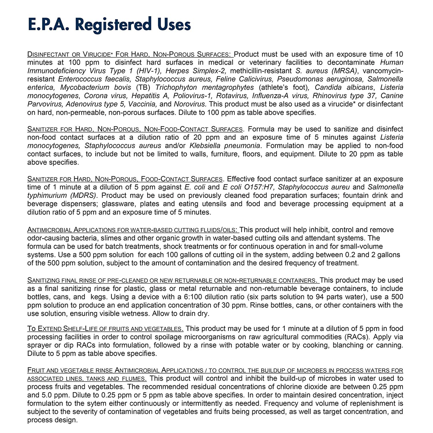 Performacide Hospital & Home Disinfectant - Just Add Water - No Rinse, No Wipe, No Residue - EPA Registered 32 Oz Spray Kit