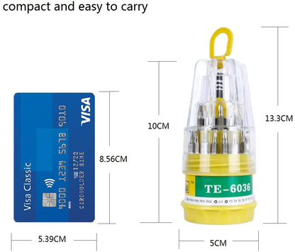 31 in 1 multifunctional precision mini screwdriver set