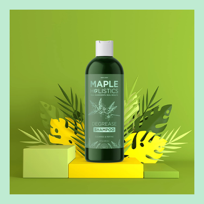 Degrease Shampoo for Oily Hair Care - Clarifying Shampoo for Oily Hair and Oily Scalp Care - Deep Cleansing Shampoo for Greasy Hair and Scalp Cleanser for Build Up with Natural Essential Oils for Hair