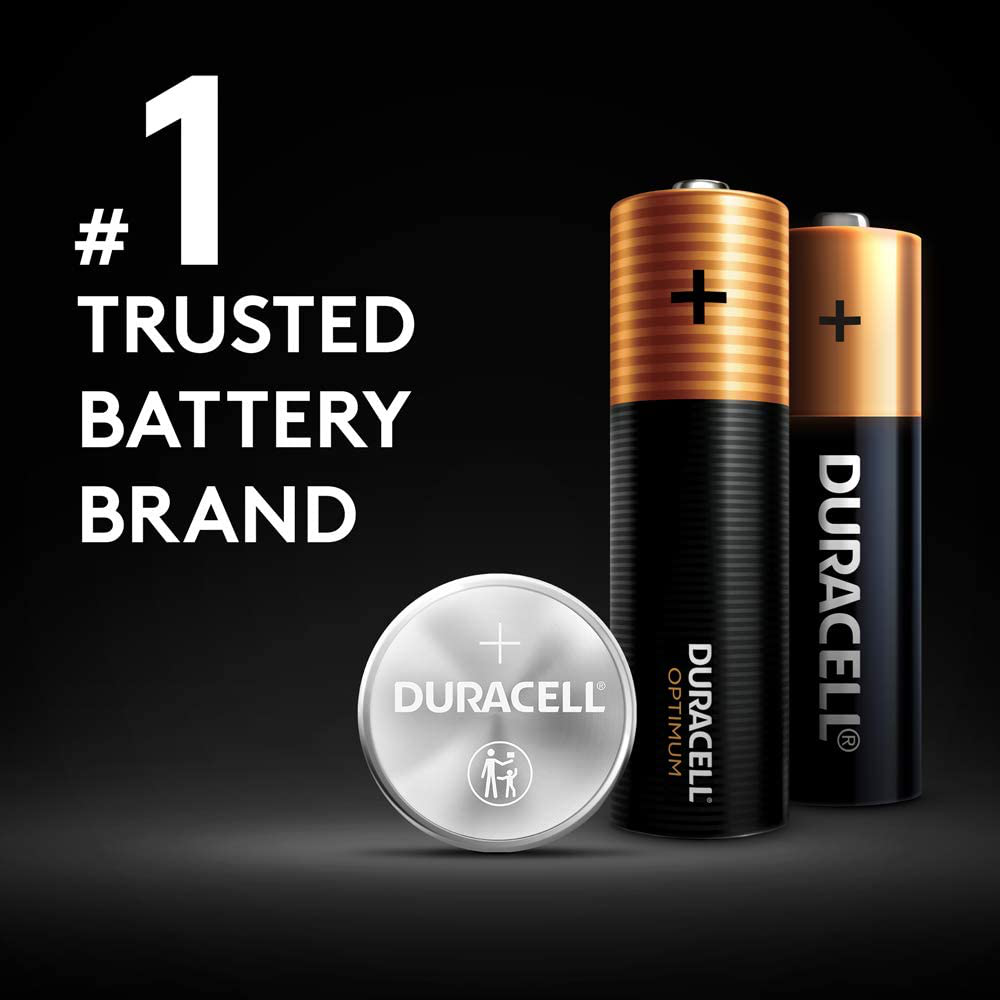 Duracell - Rechargeable AA + AAA Batteries combo pack, 4 count each - long lasting, all-purpose Double A & Triple A battery for household and business - 8 count total