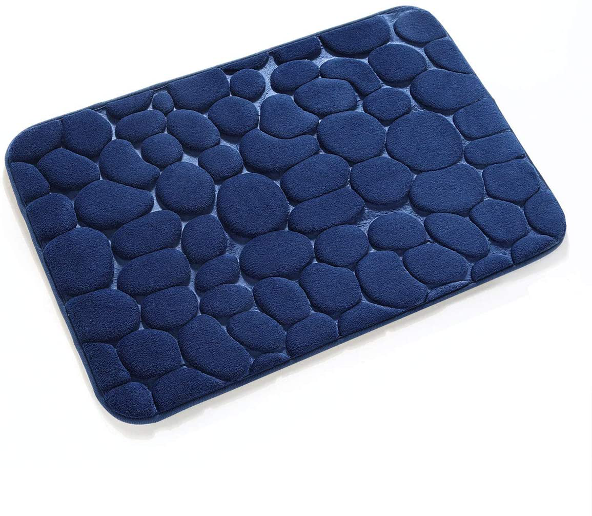Memory Foam Bath Mat Skid Resistant Absorbent Bathroom Rug Carpet Machine Washable