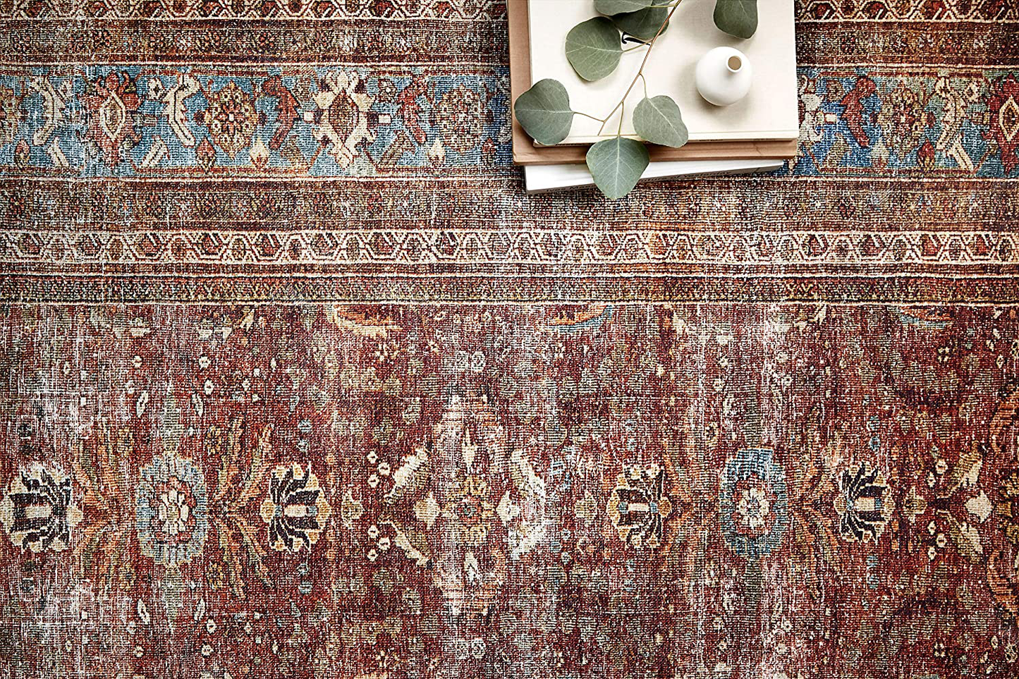 Loloi II Layla LAY-13 Antique Traditional Accent Rug 3'-6" x 5'-6"