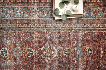 Loloi II Layla LAY-13 Antique Traditional Accent Rug 3'-6" x 5'-6"