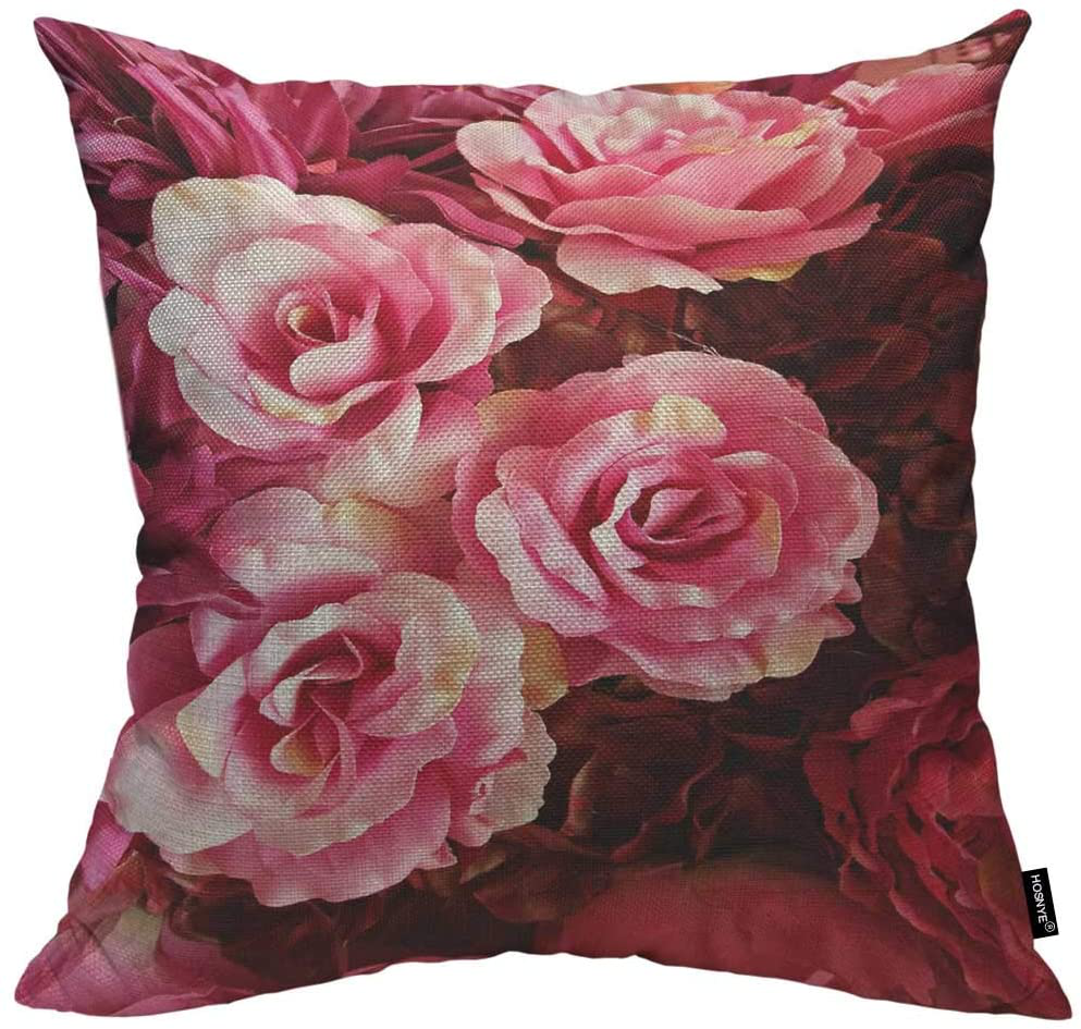 Linen Throw Pillow Cushion Covers Home Sofa Decorative 18 X 18 Inch
