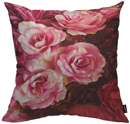 Linen Throw Pillow Cushion Covers Home Sofa Decorative 18 X 18 Inch