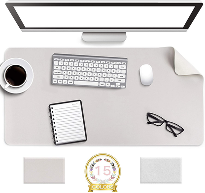 Writing Desk Pad Protector, Anti-Slip Thin Mousepad for Computers,Office Desk Accessories Laptop Waterproof Desk Protector for Office Decor and Home
