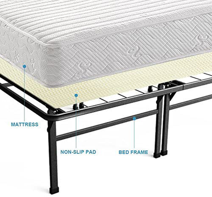 Non Slip Grip Pad for Twin Size Mattress, Keeps Mattress in Place for a Great Night's Sleep - Twin Size 37.5 x 74 in (3.2 x 6.2 ft)