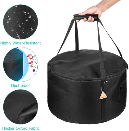 Carrying Bag for Outland Firebowl 823 Outdoor Portable Propane Fire Pit Carrying Bag for Firebowl 870 Water-Resistant 19 Inch Gas Fire Pit Carry Bag for Outland Fire Bowl 893