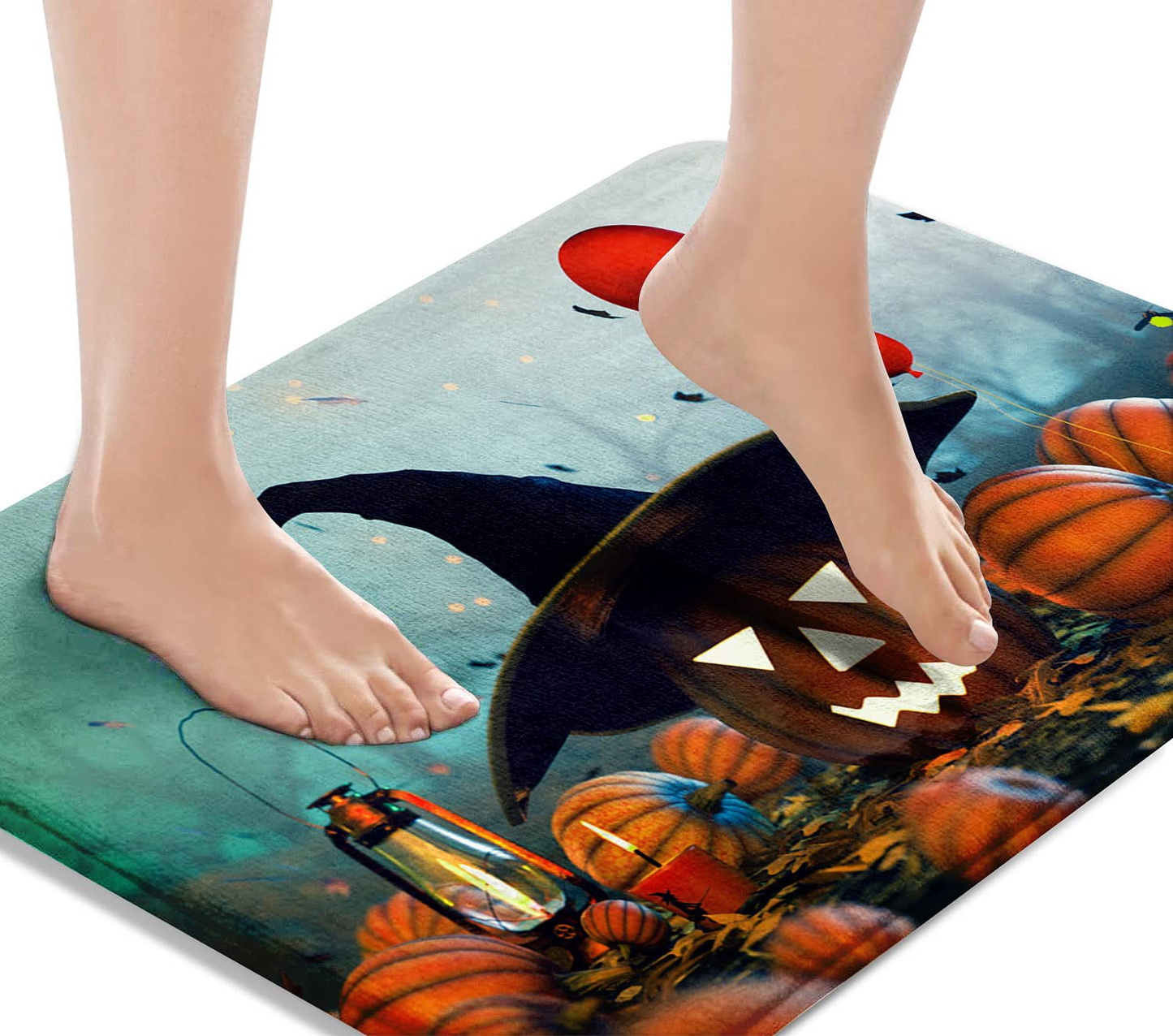 Bath Mats for Bathroom, Bathroom Mats Rugs Non-Slip,  Washable Cover 