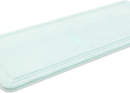 Memory Foam Bath Mat Non Slip Absorbent Super Cozy Velvet Bathroom Rug Carpet, Machine Washable