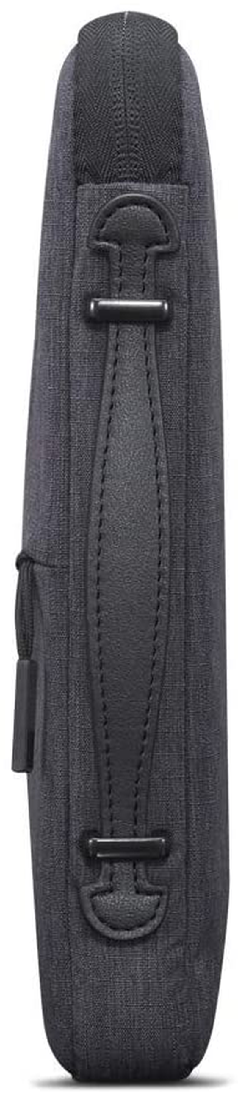 Lenovo Urban Laptop Sleeve for 15.6" Notebook, Water Resistant, Soft Padded Compartments, Accessory Storage, Reinforced Rubber Corners, Extendable Handle, GX40Z50942, Charcoal Grey