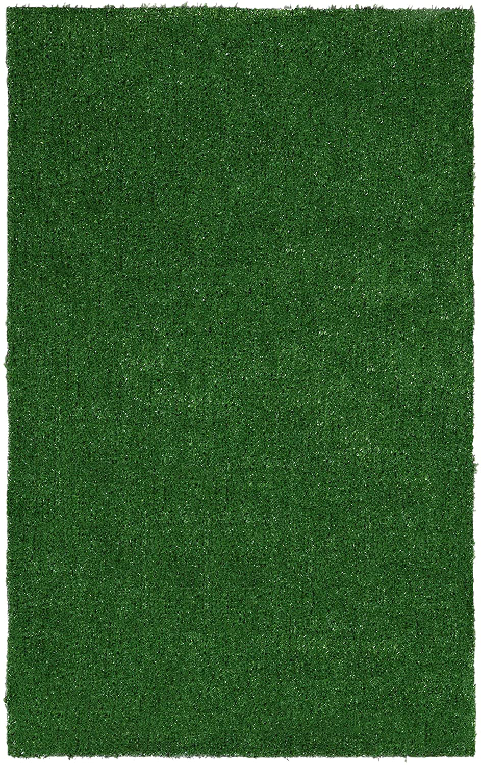 Ottomanson Evergreen Artificial Turf Area Rug, 20" X 59", Green