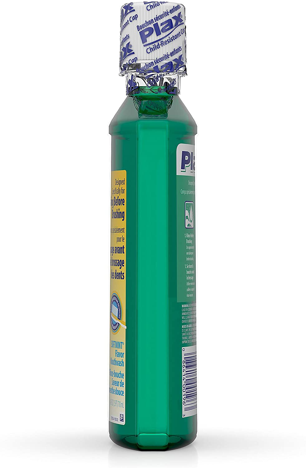 Plax Advanced Formula Plaque Loosening Rinse Softmint Flavor 24 Fl Oz