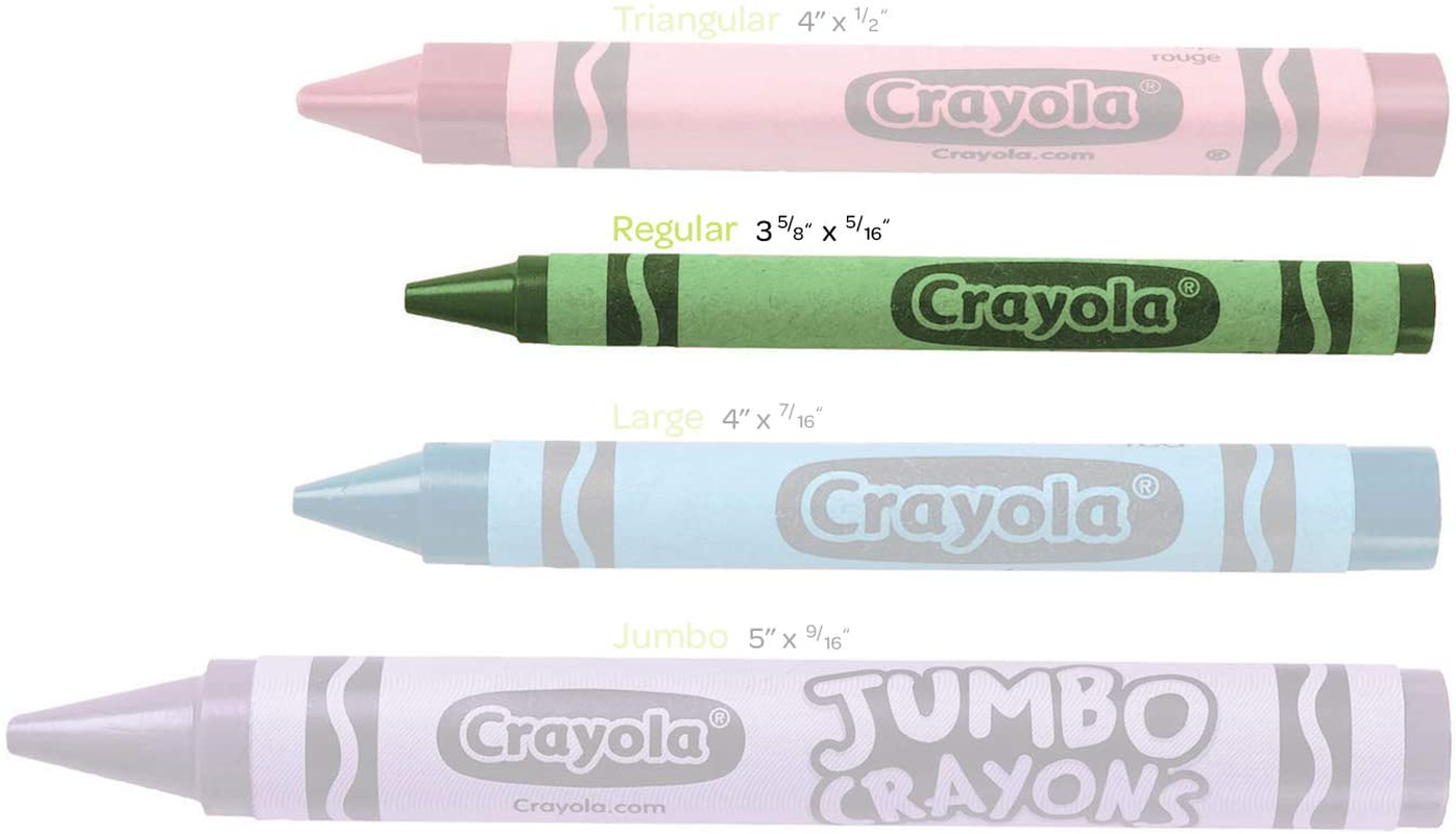 Crayola Crayons Bulk, Classroom Supplies for Teachers, 24 Crayon Packs with 24 Assorted Colors