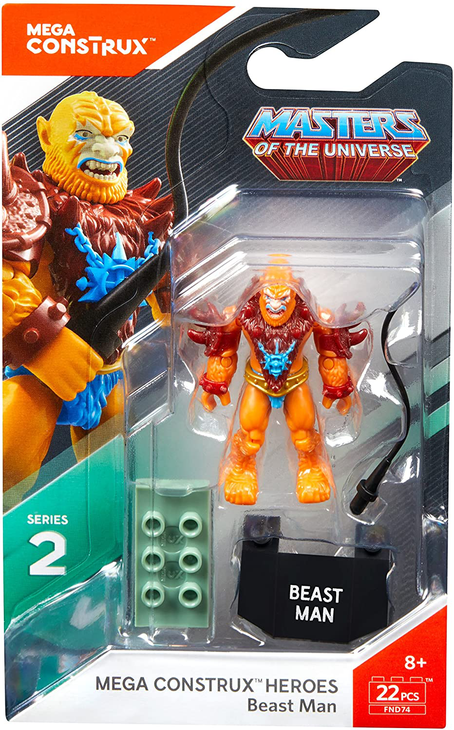 Mega Construx Heroes Beast Man Building Set