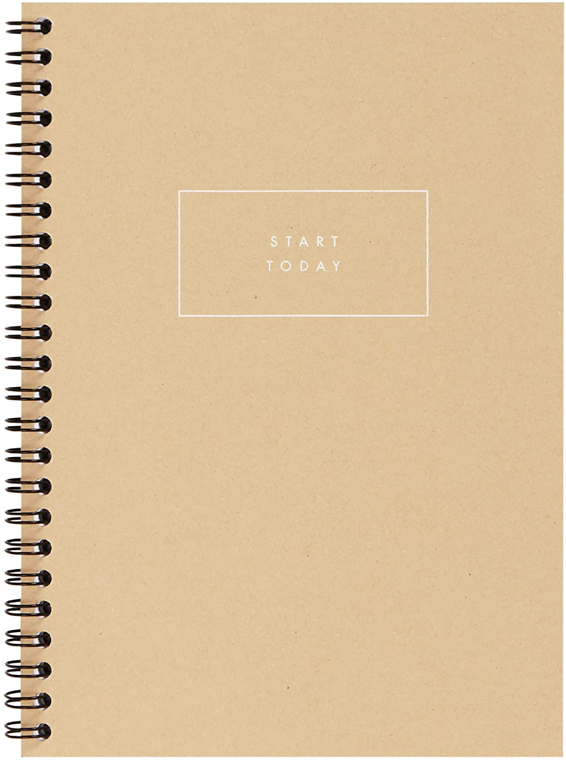 A5 Spiral Daily Planner Journal Undated Daily Plans Layout 120 Pages
