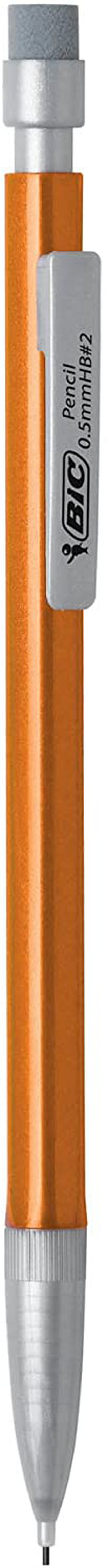 BIC Xtra-Precision Mechanical Pencil, Metallic Barrel, Fine Point (0.5mm), 24-Count, Doesn't Smudge and Erases Cleanly