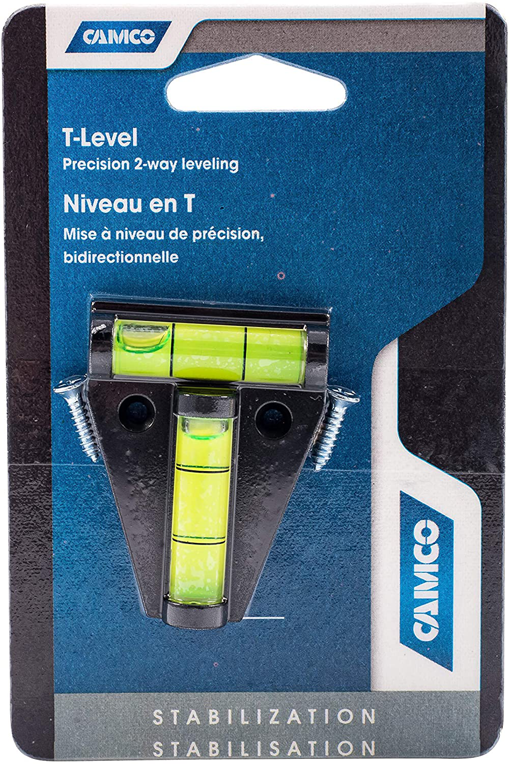 Camco T Level- Assists You in Leveling Your RV (25543)