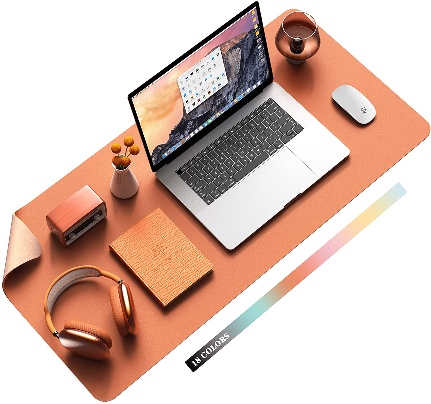 Writing Desk Pad Protector, Anti-Slip Thin Mousepad for Computers,Office Desk Accessories Laptop Waterproof Desk Protector for Office Decor and Home