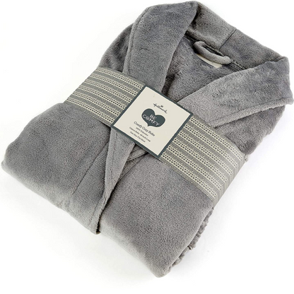 Women's Long Plush Spa Bathrobe