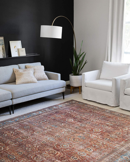Loloi II Layla LAY-13 Antique Traditional Accent Rug 3'-6" x 5'-6"