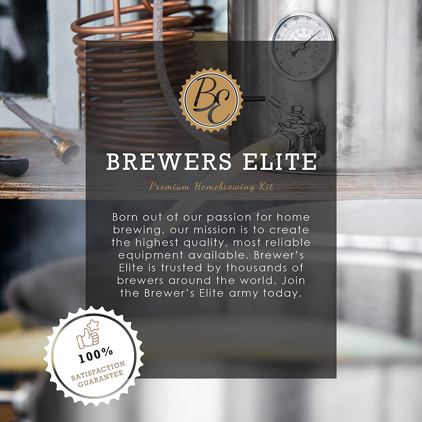 Brewer's Elite Hydrometer - for Home Brew Beer, Wine, Mead and Kombucha - Deluxe Triple Scale Set, Hardcase and Cloth - Specific Gravity ABV Tester