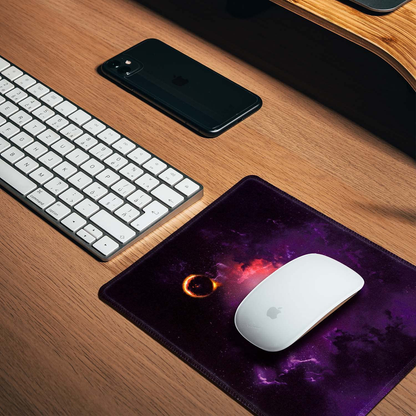Galaxy Mouse Pads for Wireless Mouse,Farbiunu Rubber Mousepad,Stitched Edge & Washable. Mouse Mats for Computer,Laptop Accessory,Mousepads for Office Gaming Home.