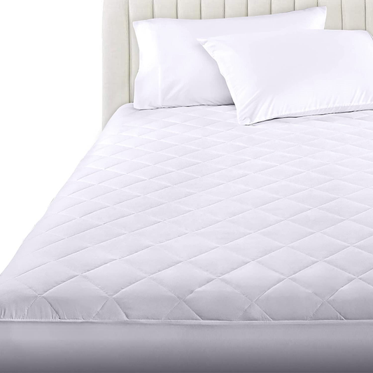 LDC King Mattress Pad with 16-Inch Deep Pocket, Comfortable, Breathable, Easy to Put on, The Stretchable Quilted Fitted Mattress Cover
