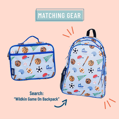 Wildkin Kids Insulated Lunch Box Bag for Boys and Girls, Perfect Size for Packing Hot or Cold Snacks for School & Travel, Measures 9.75 x 7 x 3.25 Inches, Mom's Choice Award Winner,BPA-free(Gray Camo)