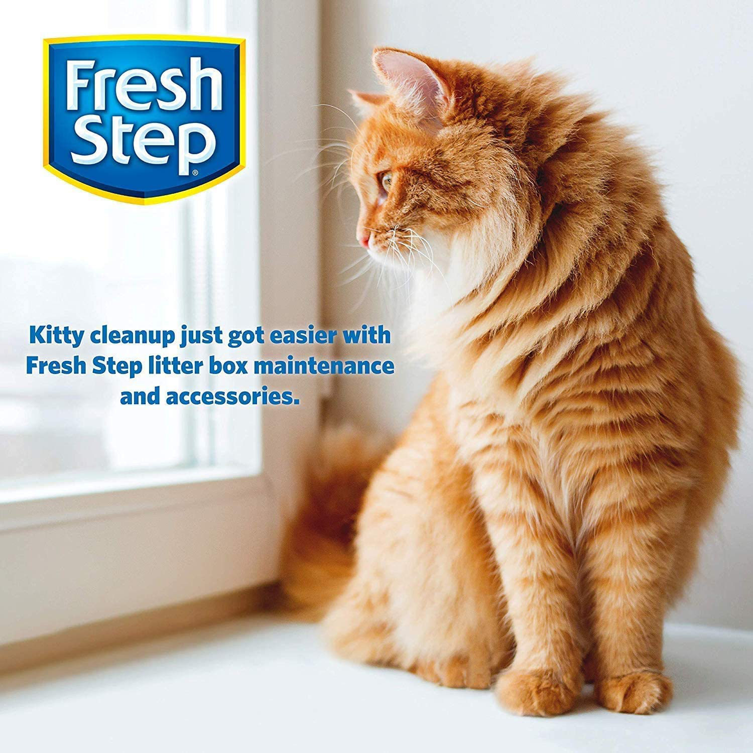 7 Count Fresh Step Drawstring Scented or Unscented Cat Litter Box Liners