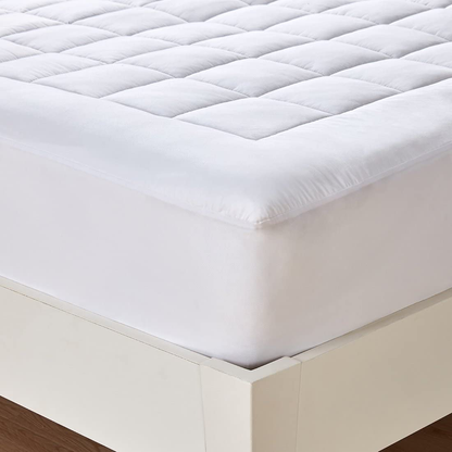 oaskys Cal King Mattress Pad Cover Cooling Mattress Topper Pillow Top Cotton Top with Down Alternative Fill (8-21”Fitted Deep Pocket California King Size)