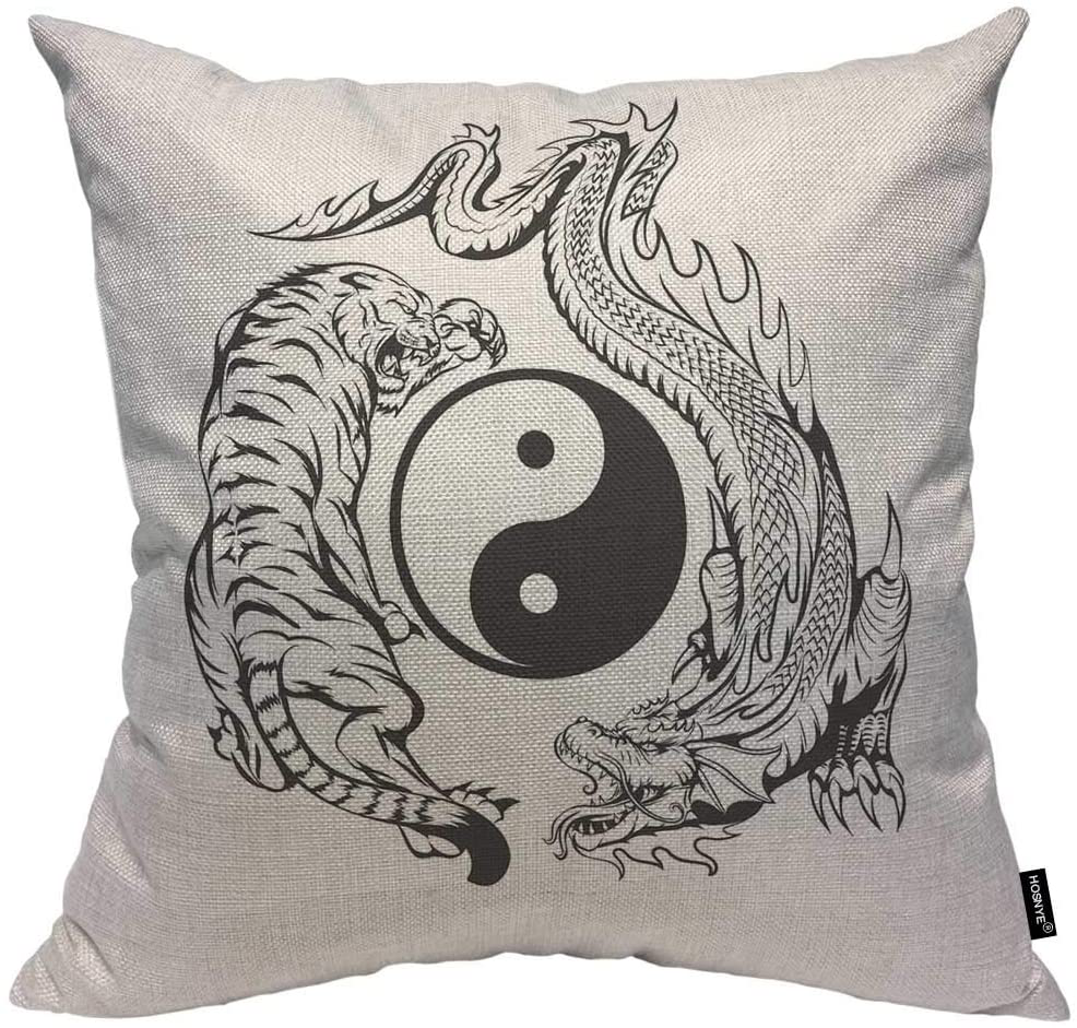 Cotton Linen Throw Pillow Case Pillow Cushion Covers Home Sofa Decorative 18 X 18 Inch