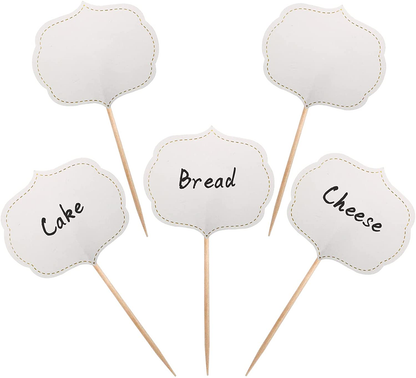 Pack of 100 Flag Toothpick Flags, Small Toothpick Cupcake Toppers, Country Picks, Party Decoration