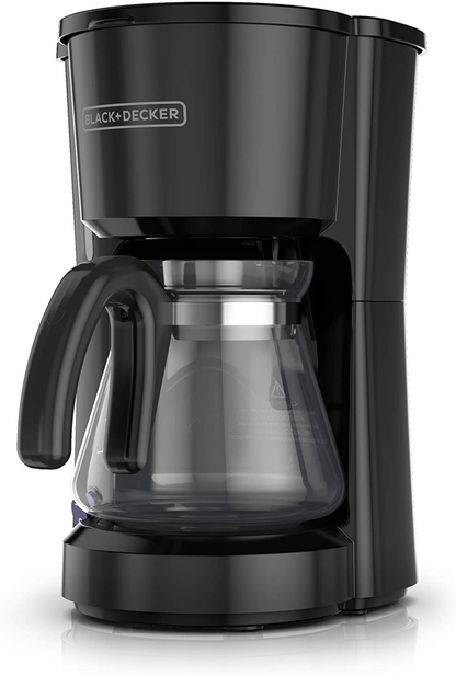 BLACK+DECKER CM0755S, 5-Cup, Silver