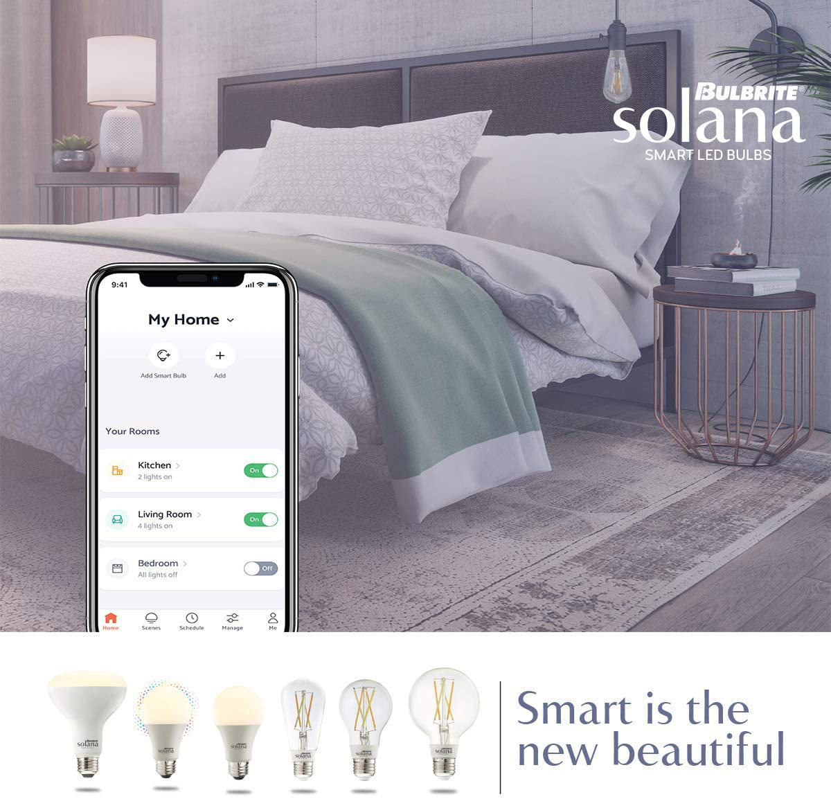 WiFi Connected Edison Filament LED Smart Light Bulbs