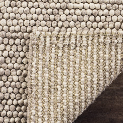 Safavieh Natura Collection NAT620B Handmade Premium Wool Runner, 2' x 6' , Beige