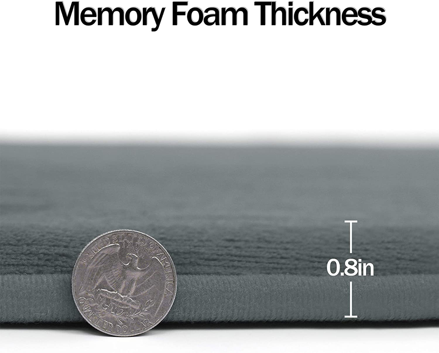 Memory Foam Bathroom Rugs Non-Slip Water Absorbent Fast Dry Luxury Soft Bath mat