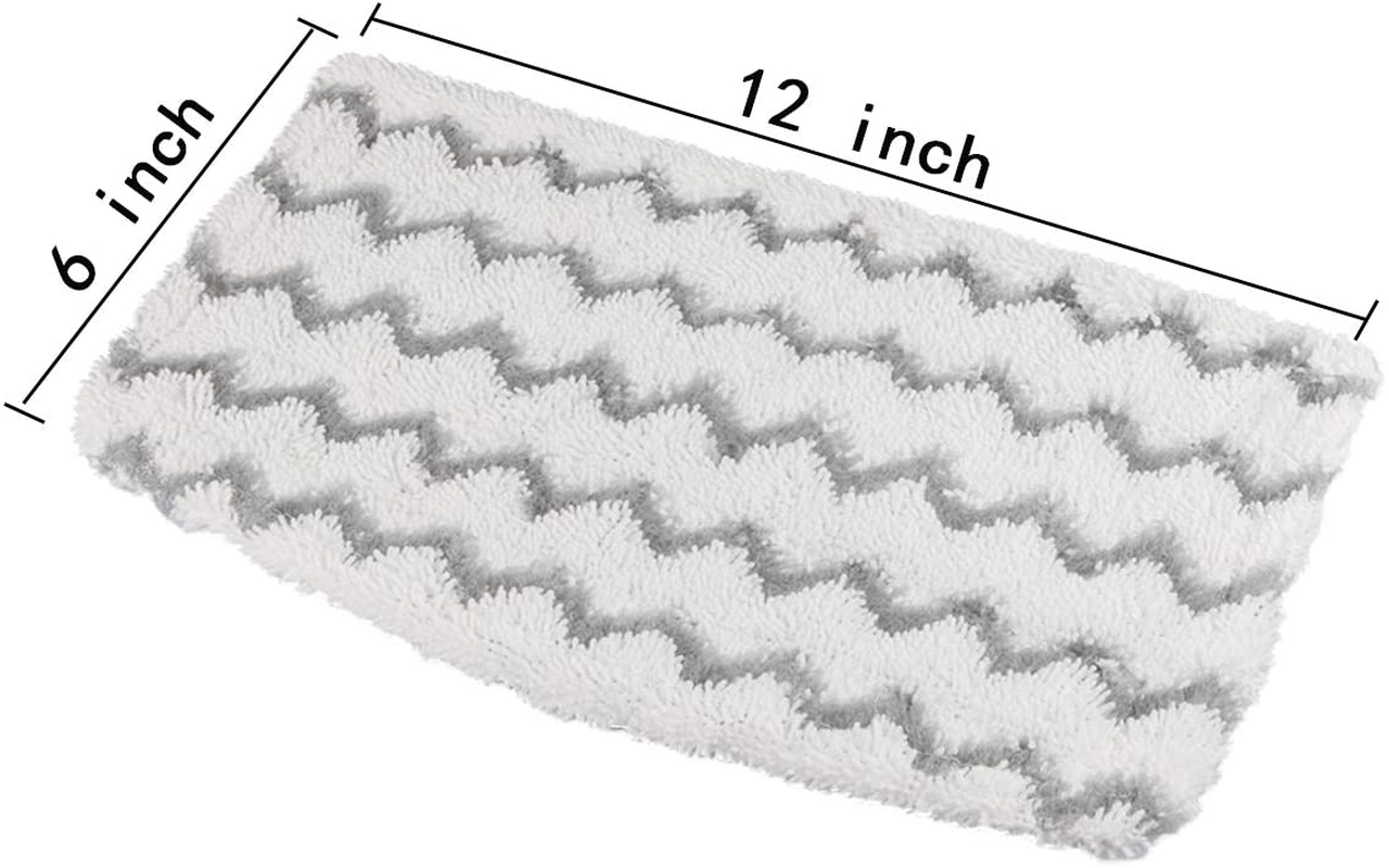 Aunifun 5 Packs Steam Mop Pads Replacement for Shark Steam Mop Hard Floor Cleaner S1000A Shark Vacuum Cleaner S1000A S1000C S1000WM S1001C
