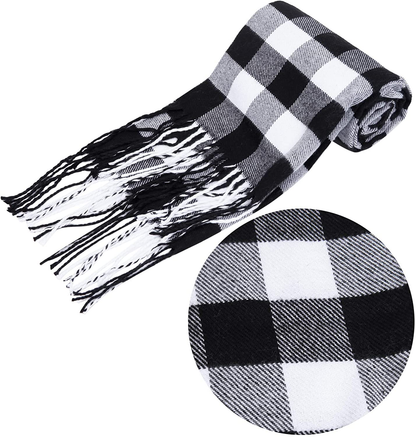 Aneco Winter Warm Knitted Scarf Beanie Hat and Gloves Set Men & Women's Soft Stretch Hat Scarf and Mitten Set