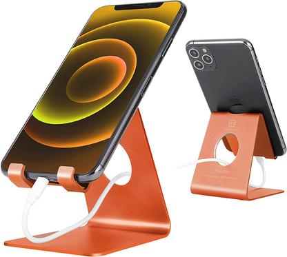 Cell Phone Stand, Cradle, Dock, Compatible with All 4-8inch Phones